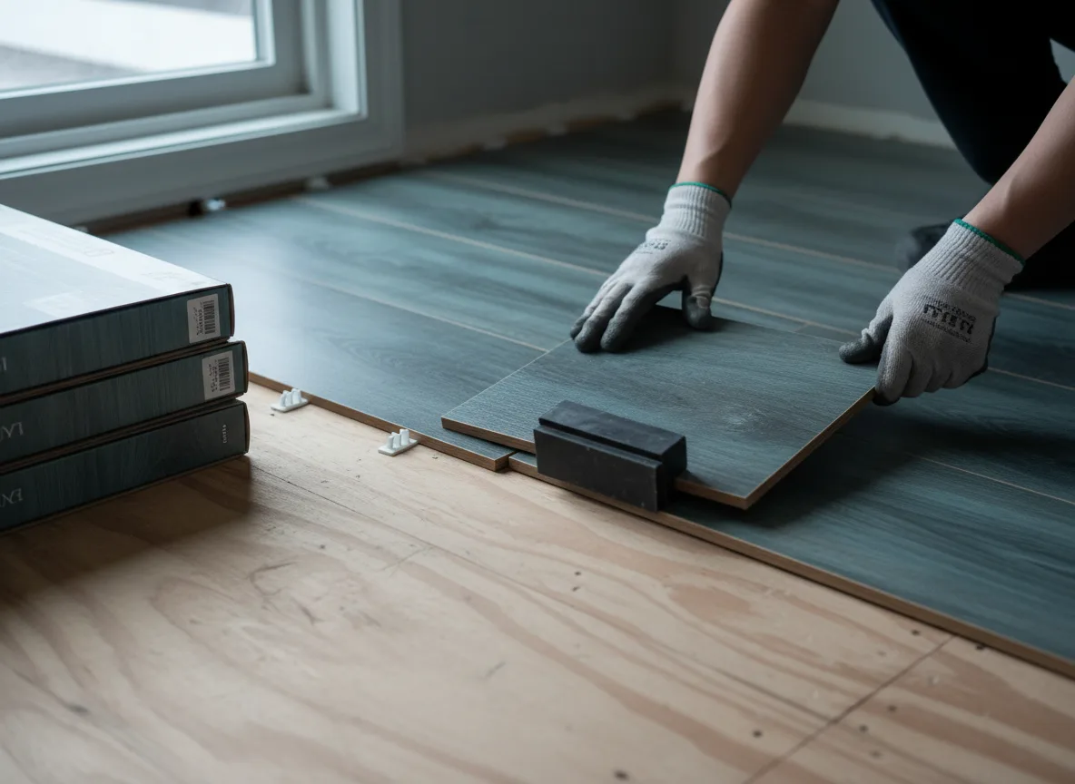 Luxury Vinyl Plank Installation company in Goodells, MI